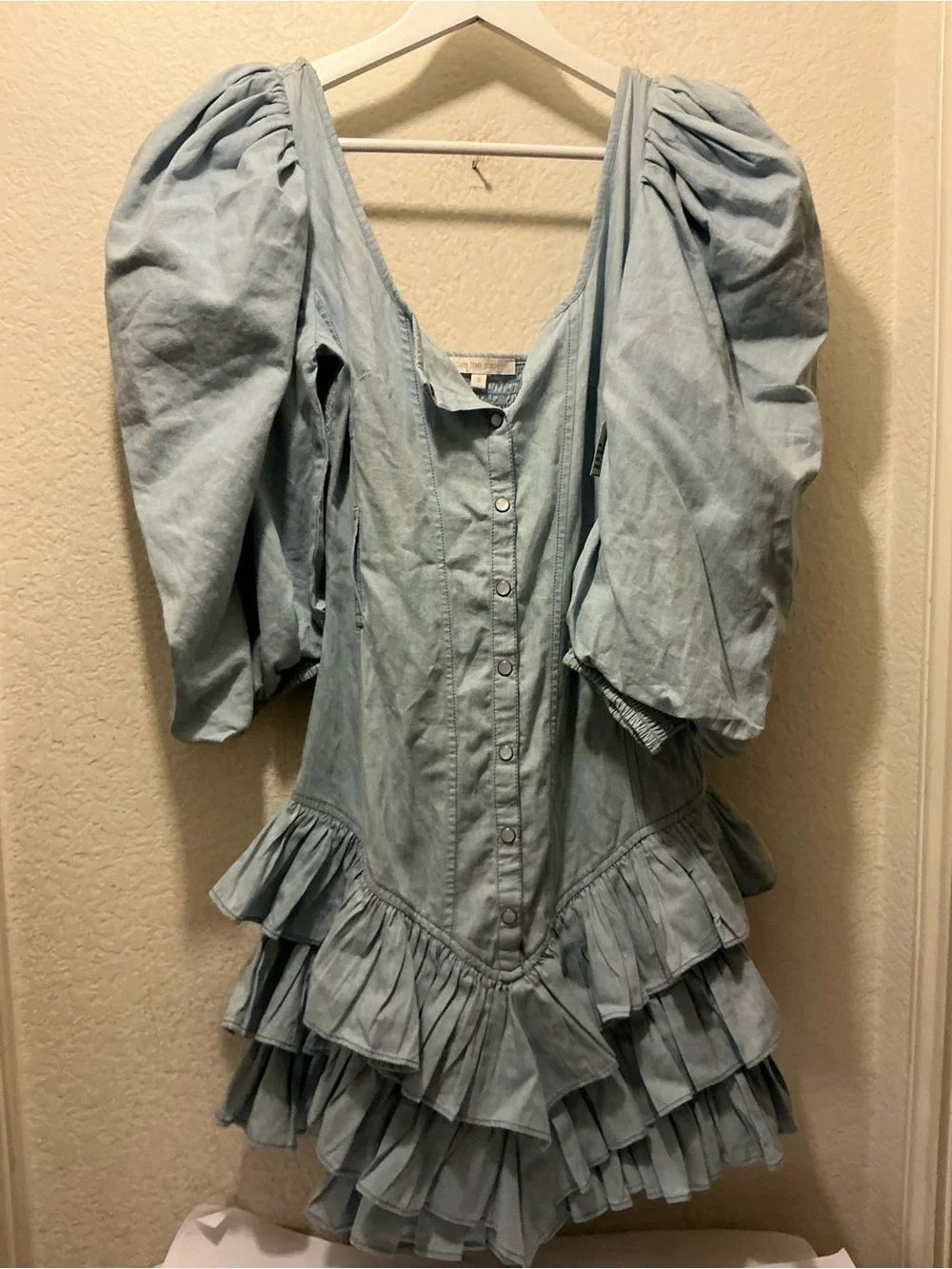 Love the Label Light Blue Denim Sundress - S